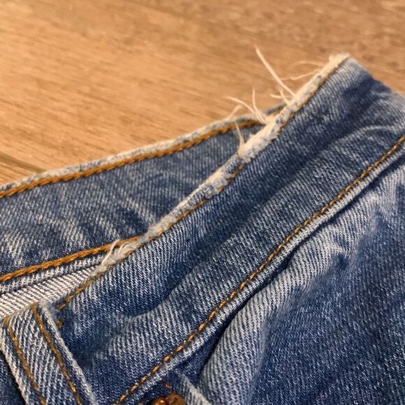 Abercrombie & Fitch Curve Love 90s Slim Straight Ultra High Rise - Picture 4 of 7